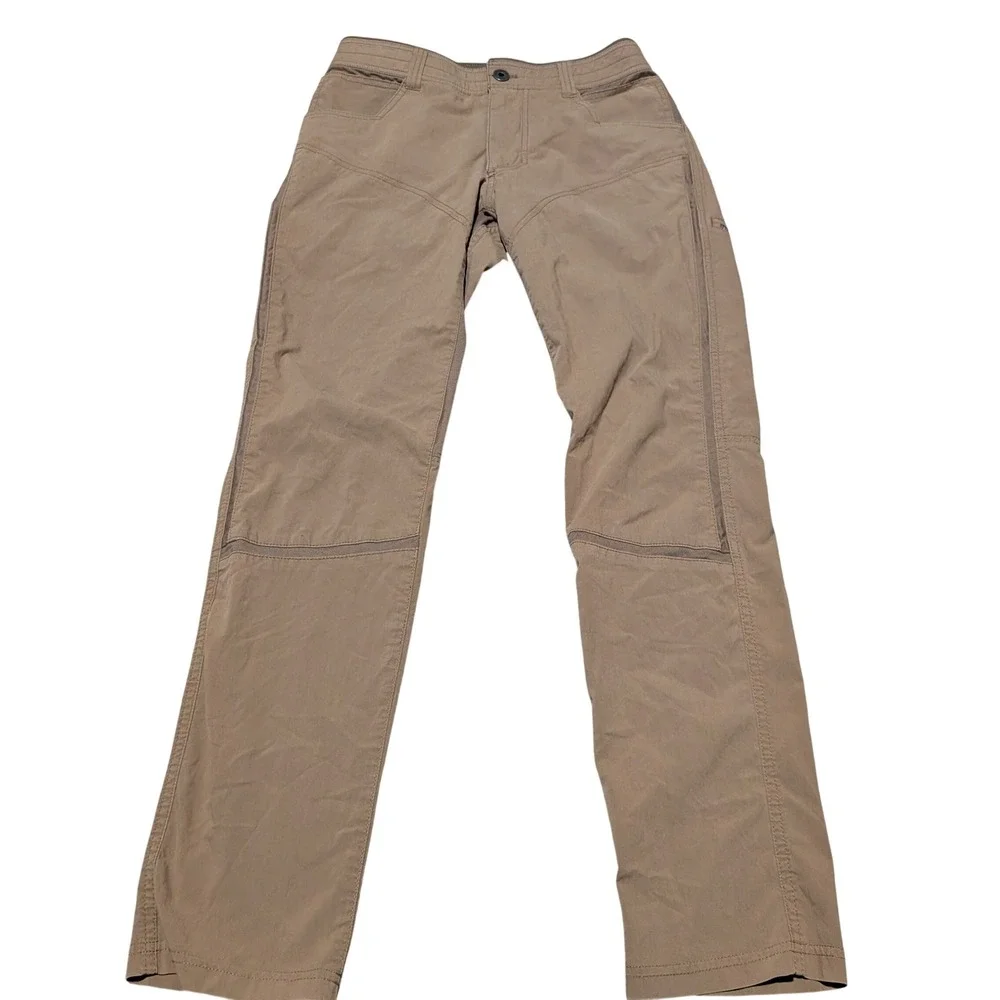 KUHL Pants Mens 28x32 Brown Deceptr Tapered Technical Hiking Outdoor Stretch